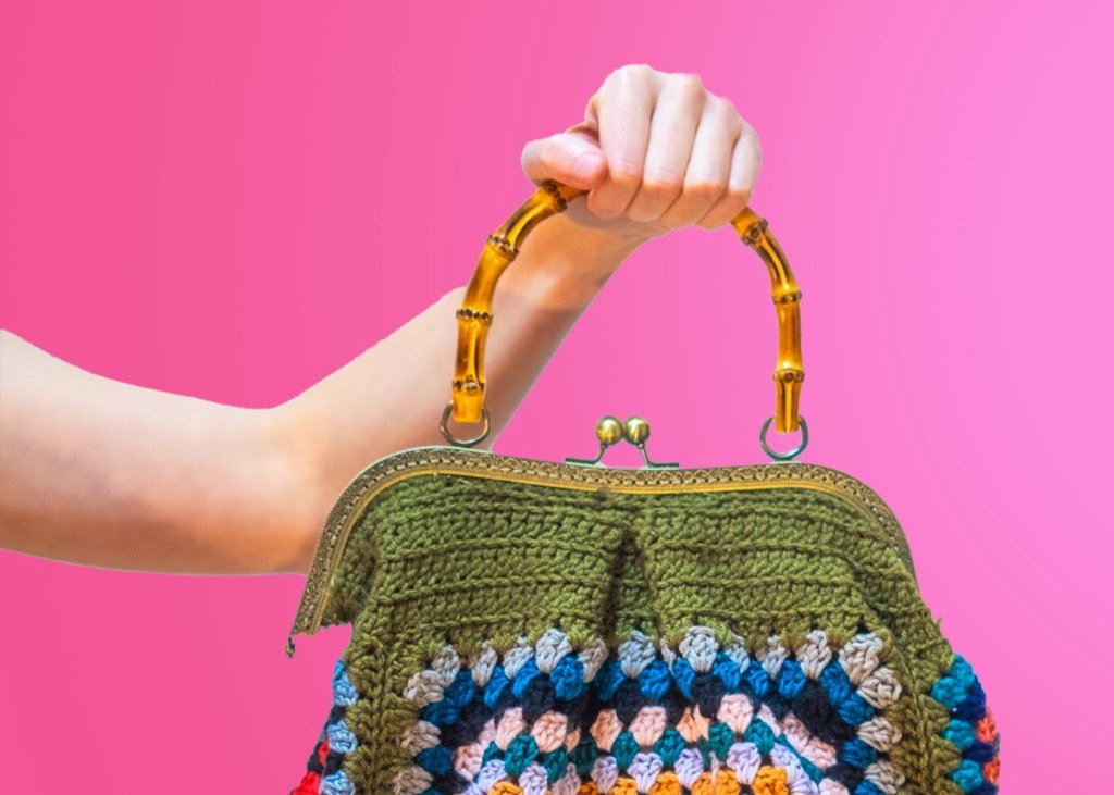Funky Crochet Handbag