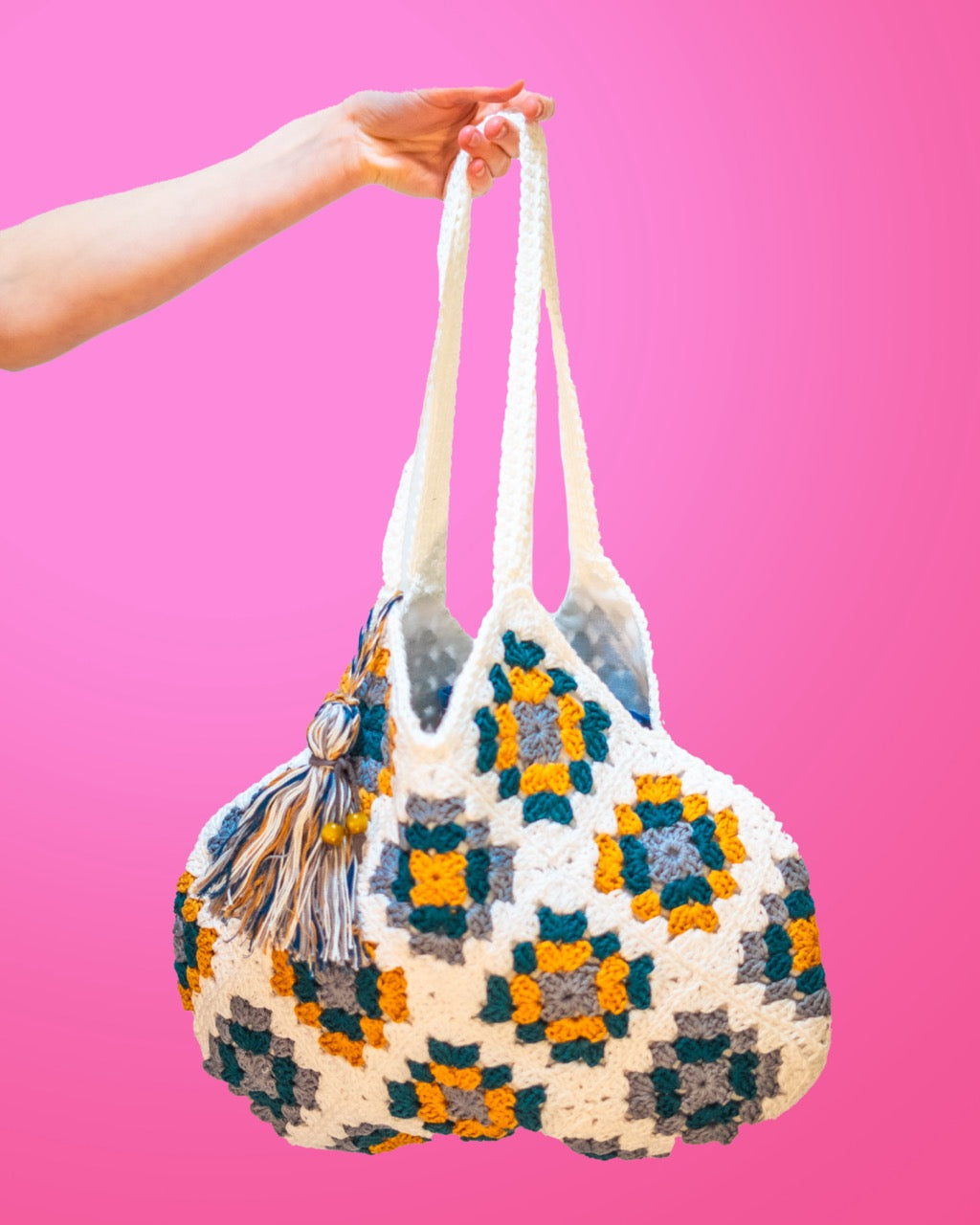 Chunky Spiral Crochet Bag