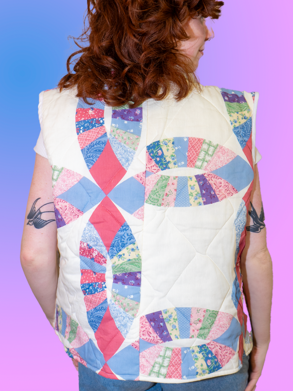 Wedding Ring Pastel Vest (Large)