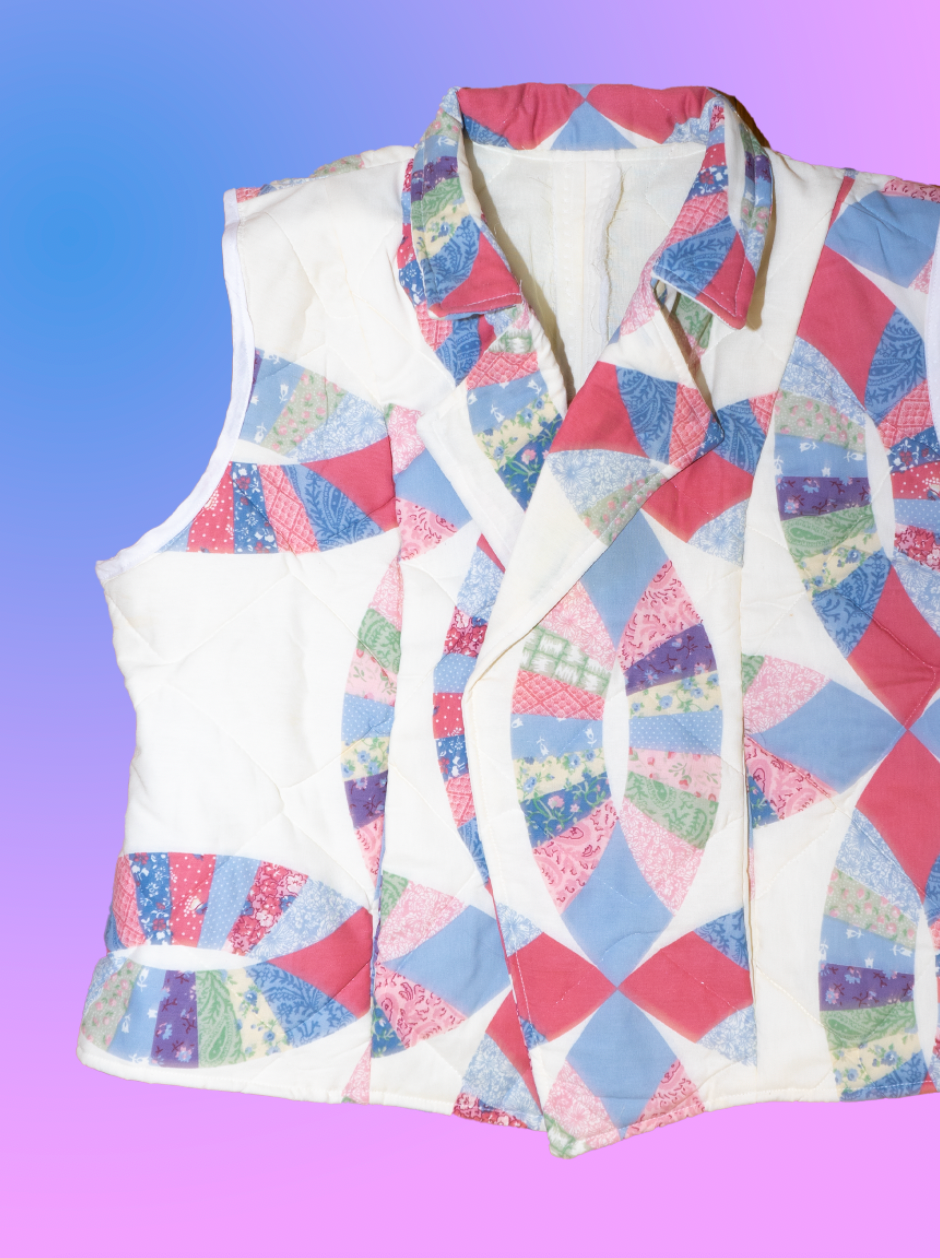 Wedding Ring Pastel Vest (Large)