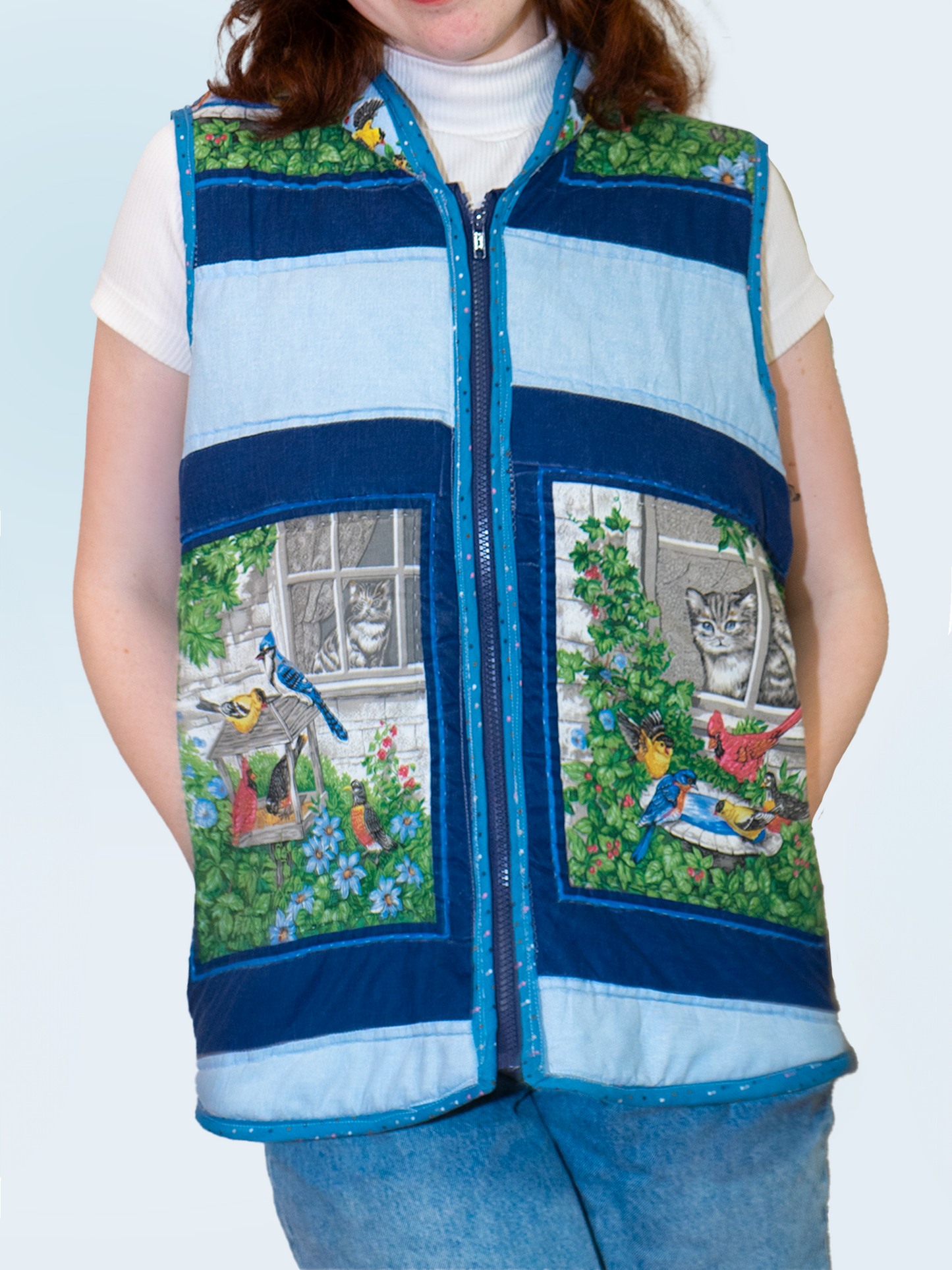 Birdy Zip-Up Vest (Small)