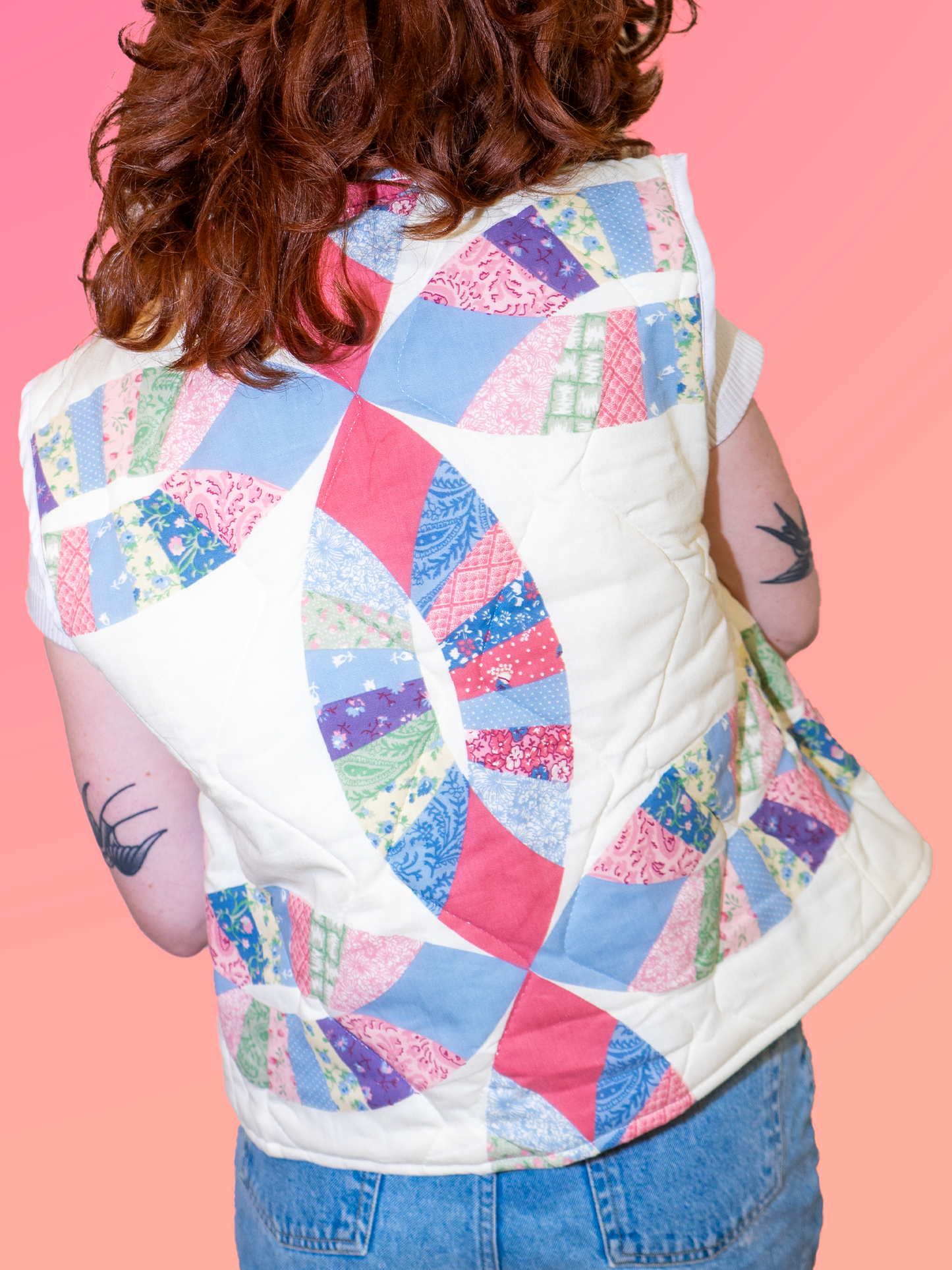 Wedding Ring Pastel Vest (Small)