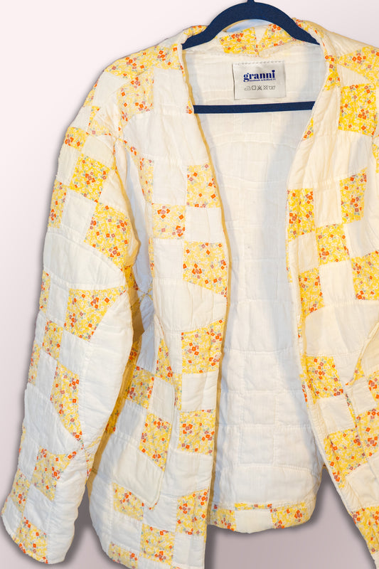 Yellow Quilt Jacket