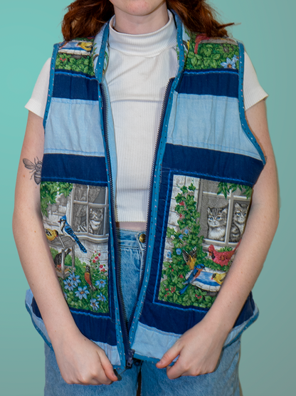 Birdy Zip-Up Vest (Large)